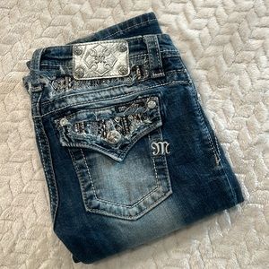 Miss Me jeans Juniors petite size 14 bootcut